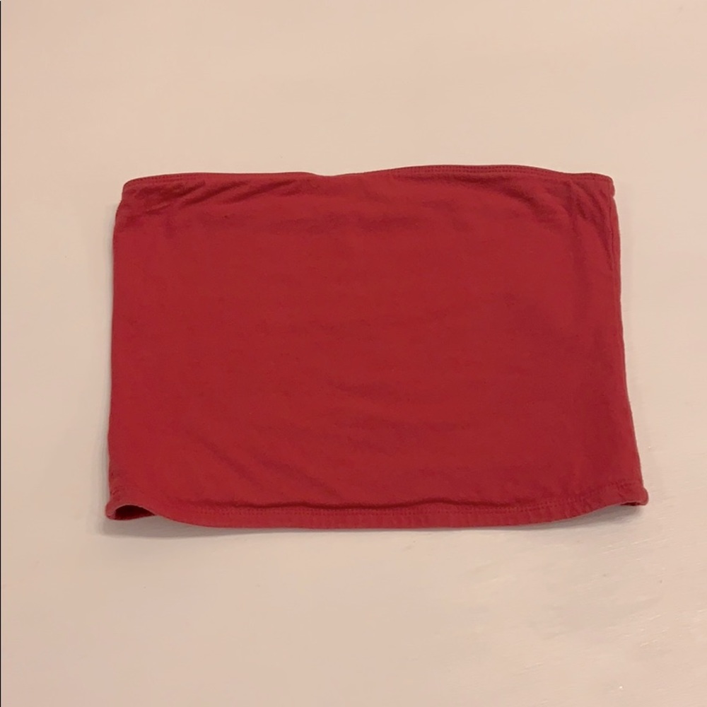 Hollister Red Tube Top